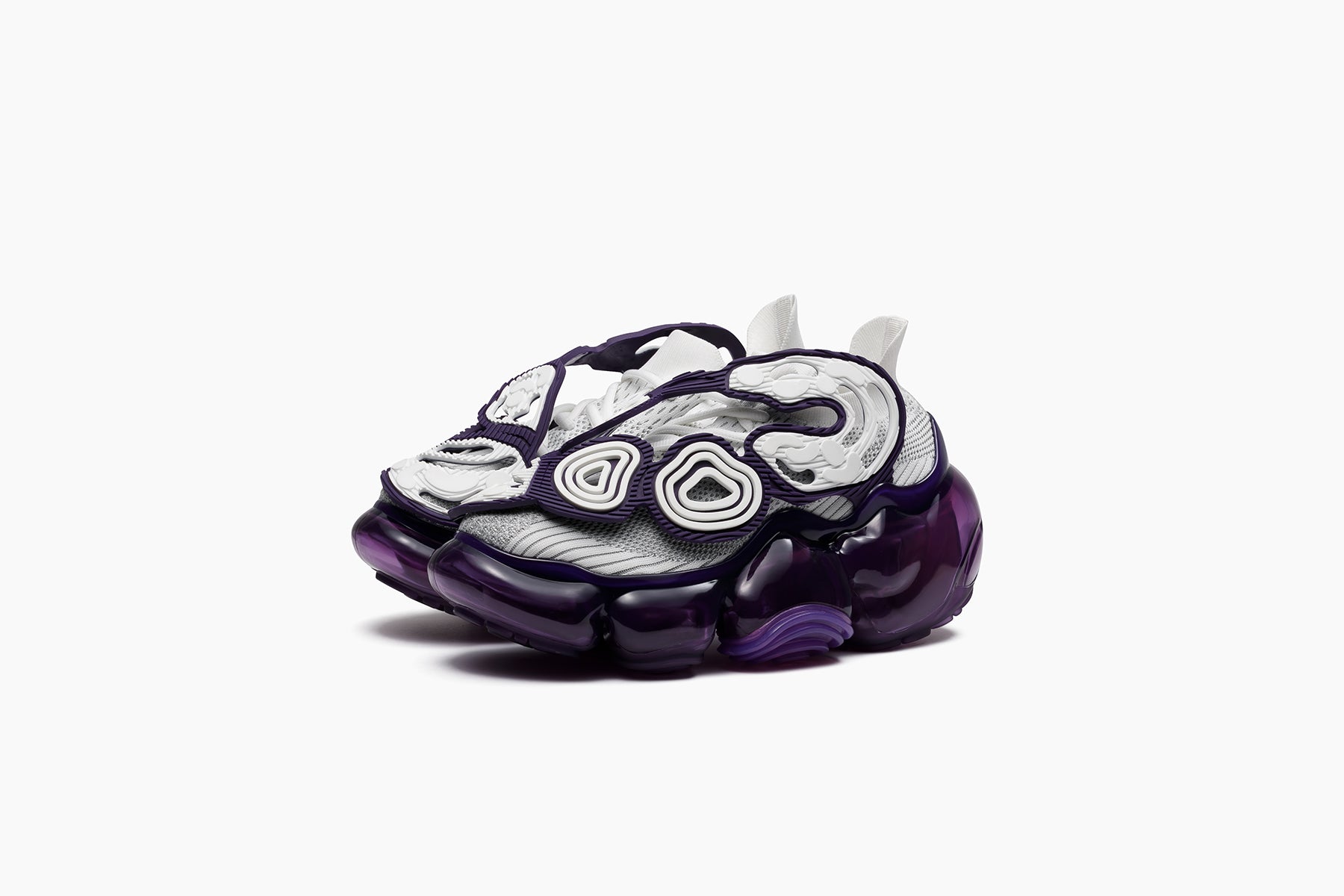 MOOPIE INVERT - WHITE GRAY / PURPLE (ムーピー インバート ホワイト