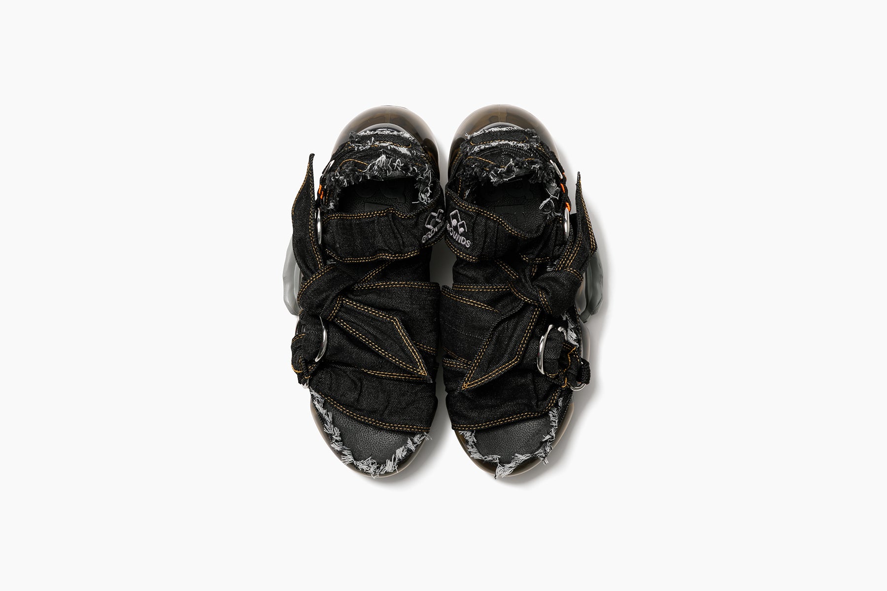 MOOPIE PULL - BLACK DENIM / BLACK (ムーピー プル ブラックデニム