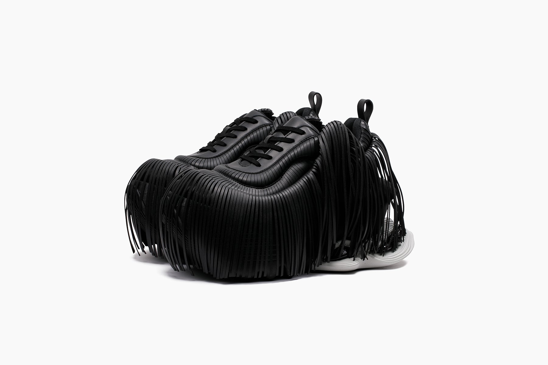 grounds JOG VISION  FLUX FRINGLES BLACK / BLACK