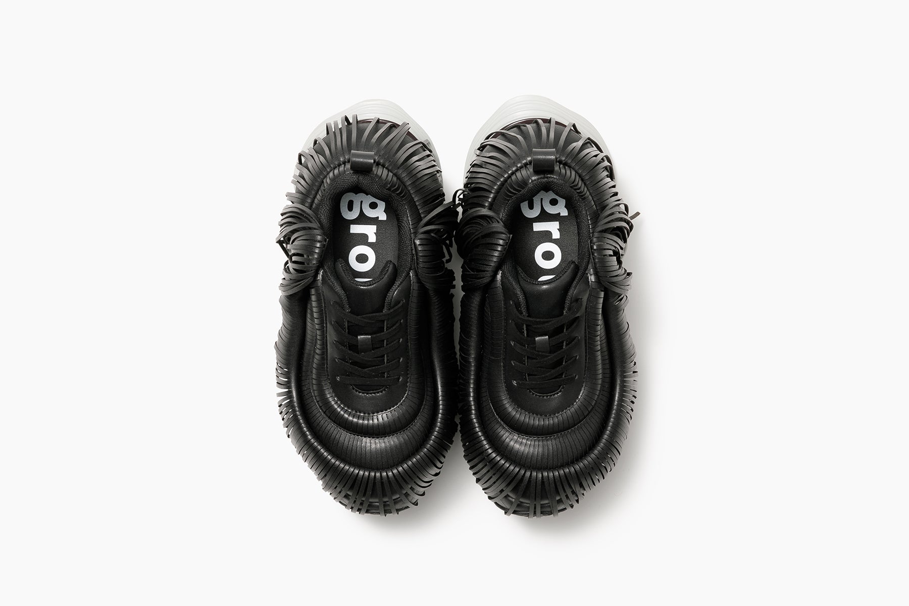 JOG VISION FLUX FRINGLES - BLACK / BLACK (ジョグ ビジョン