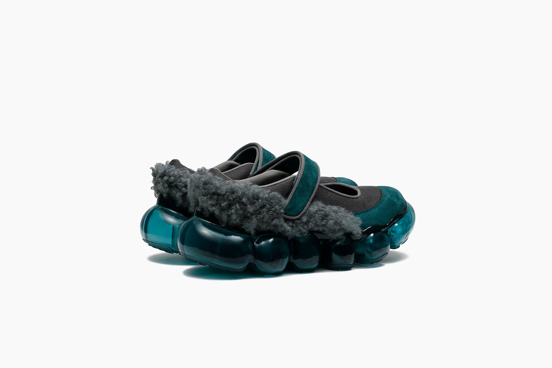 JEWELRY COCOON BUBBLE BOA - GRAY GREEN / BLUE GREEN (ジュエリー