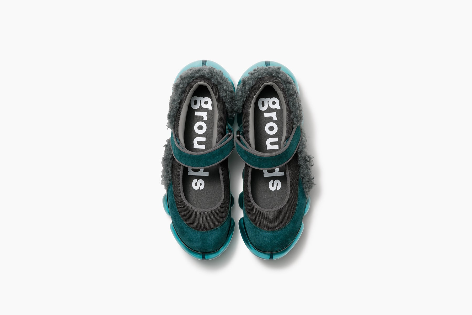 JEWELRY COCOON BUBBLE BOA - GRAY GREEN / BLUE GREEN (ジュエリー