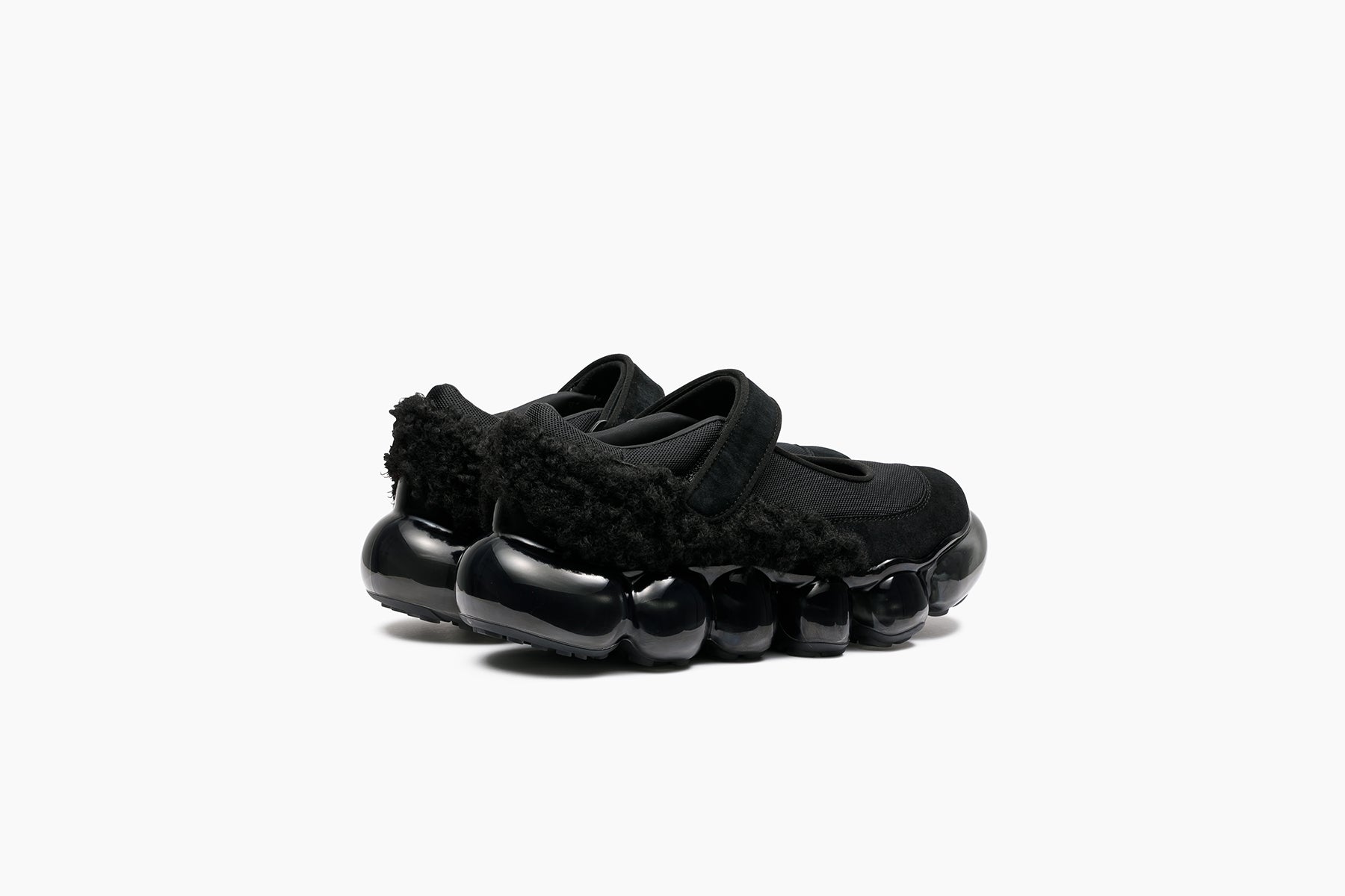 grounds スニーカー ブラック jewelry cocoon 24cm JEWELRY COCOON BUBBLE BOA - BLACK / BLACK (ジュエリー コクーン