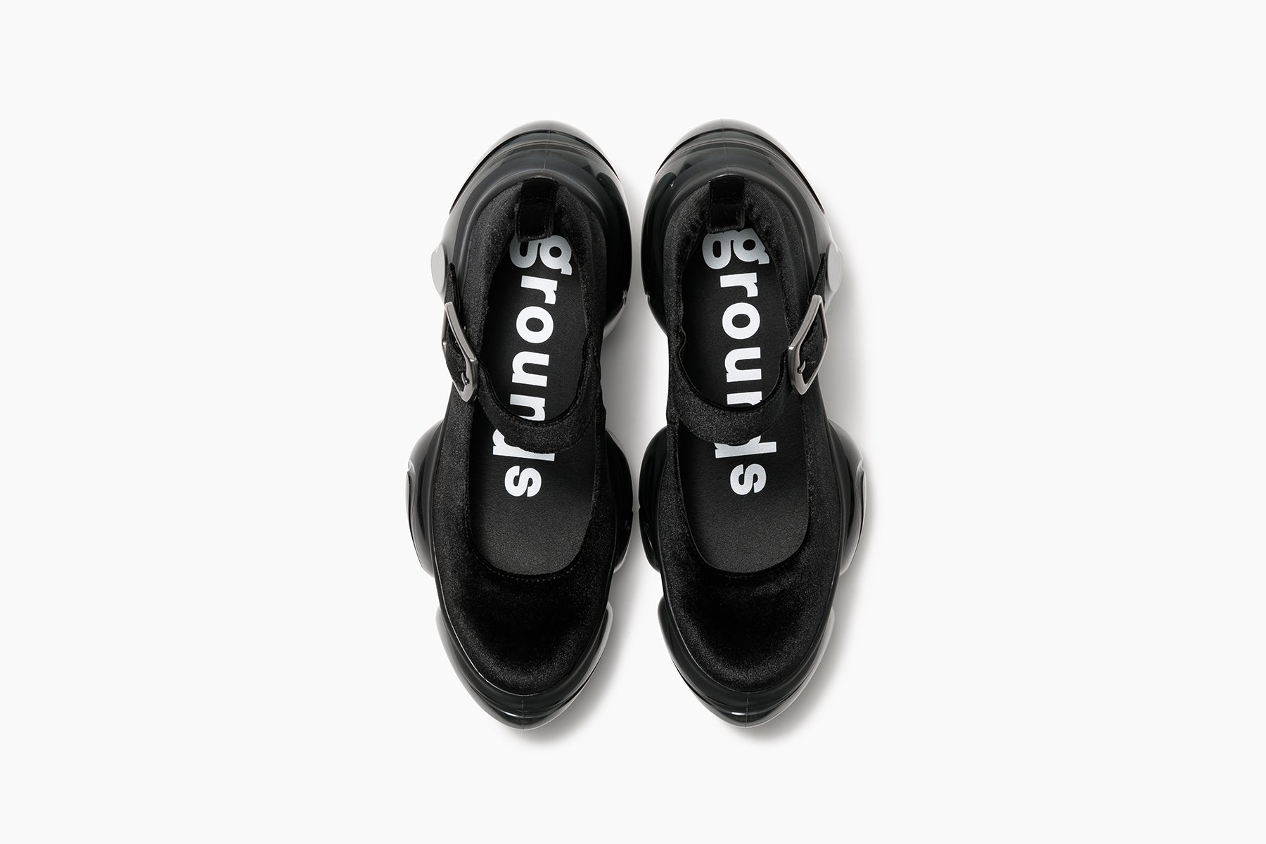 grounds LOOPIE LADY BLACK VELVET / BLACK