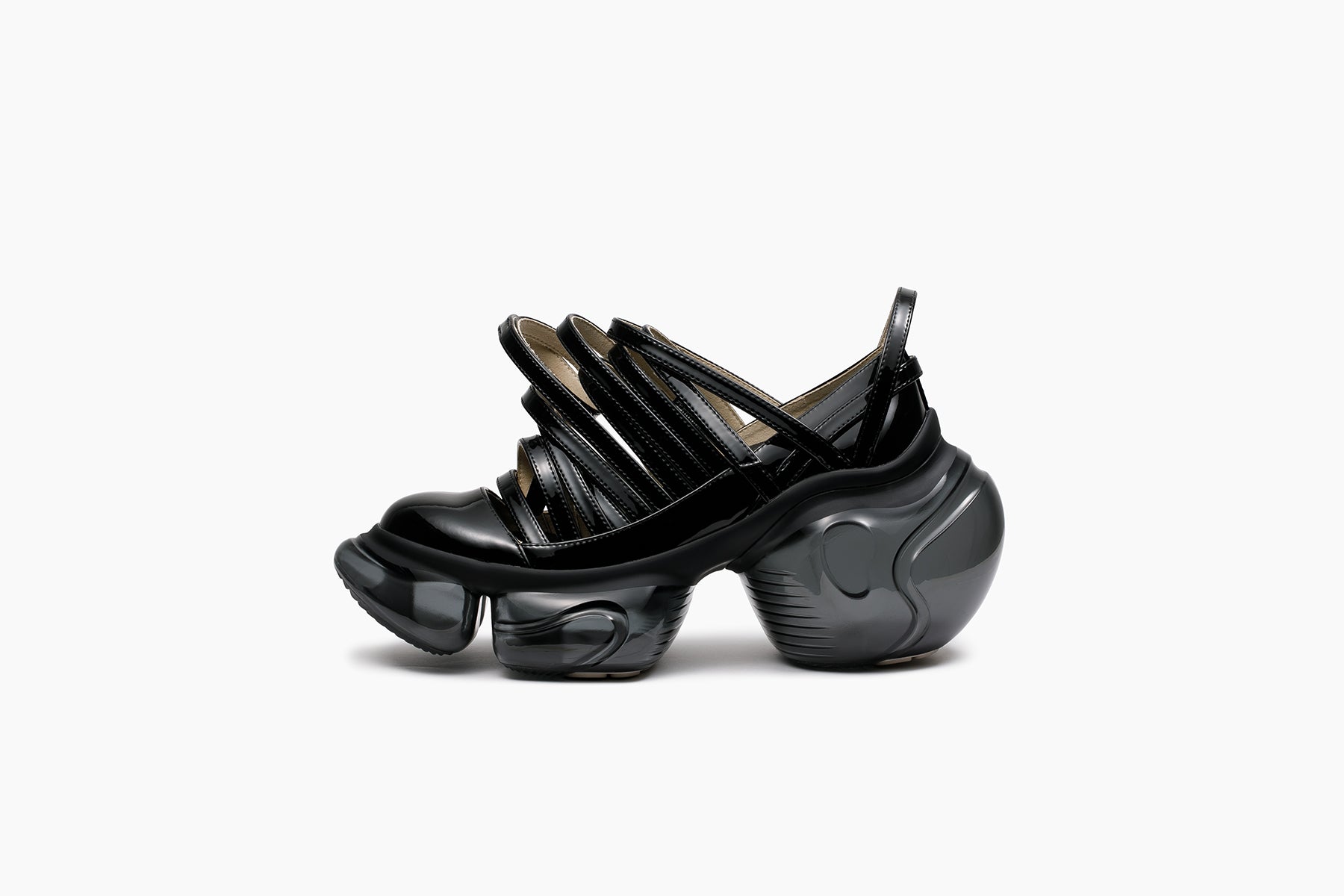 grounds LOOPIE LOOP BLACK ENAMEL / BLACK
