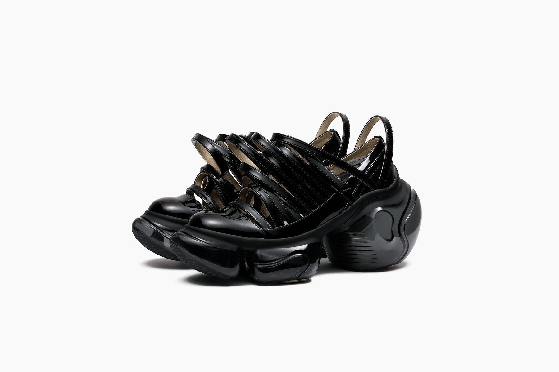 grounds LOOPIE LOOP BLACK ENAMEL / BLACK