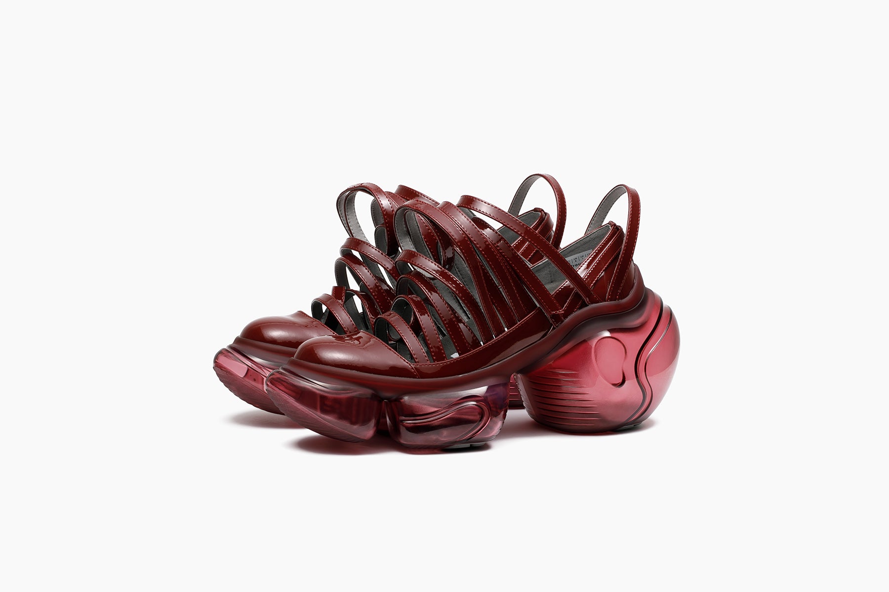 grounds LOOPIE LOOP BURGUNDY ENAMEL / BURGUNDY