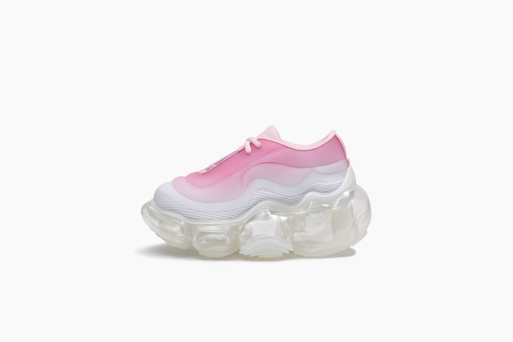MOOPIE FAM - PINK GRADATION / CLEAR (ムーピー ファム- ピンク