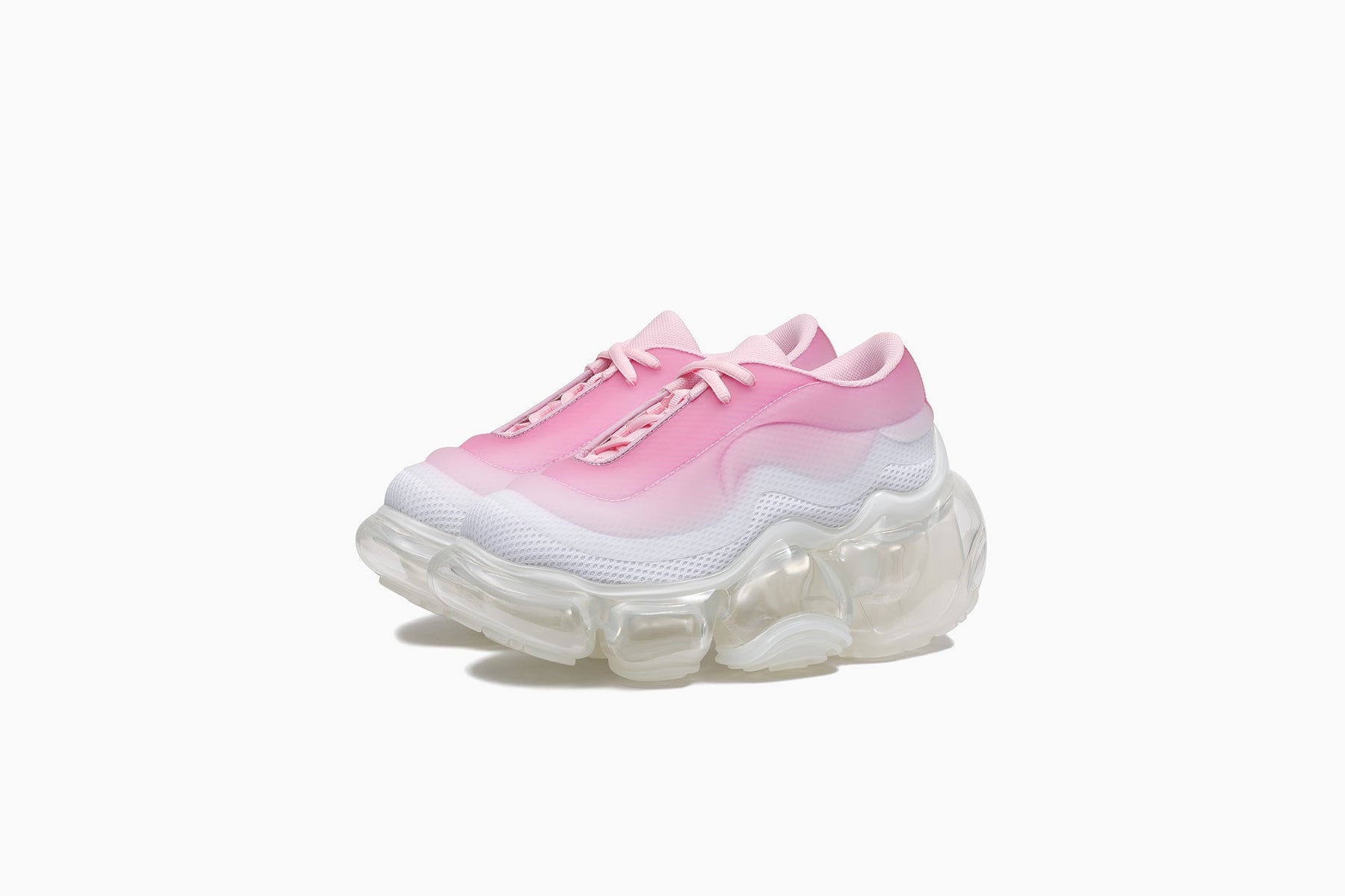 grounds MOOPIE FAM PINK GRADATION / CLEAR