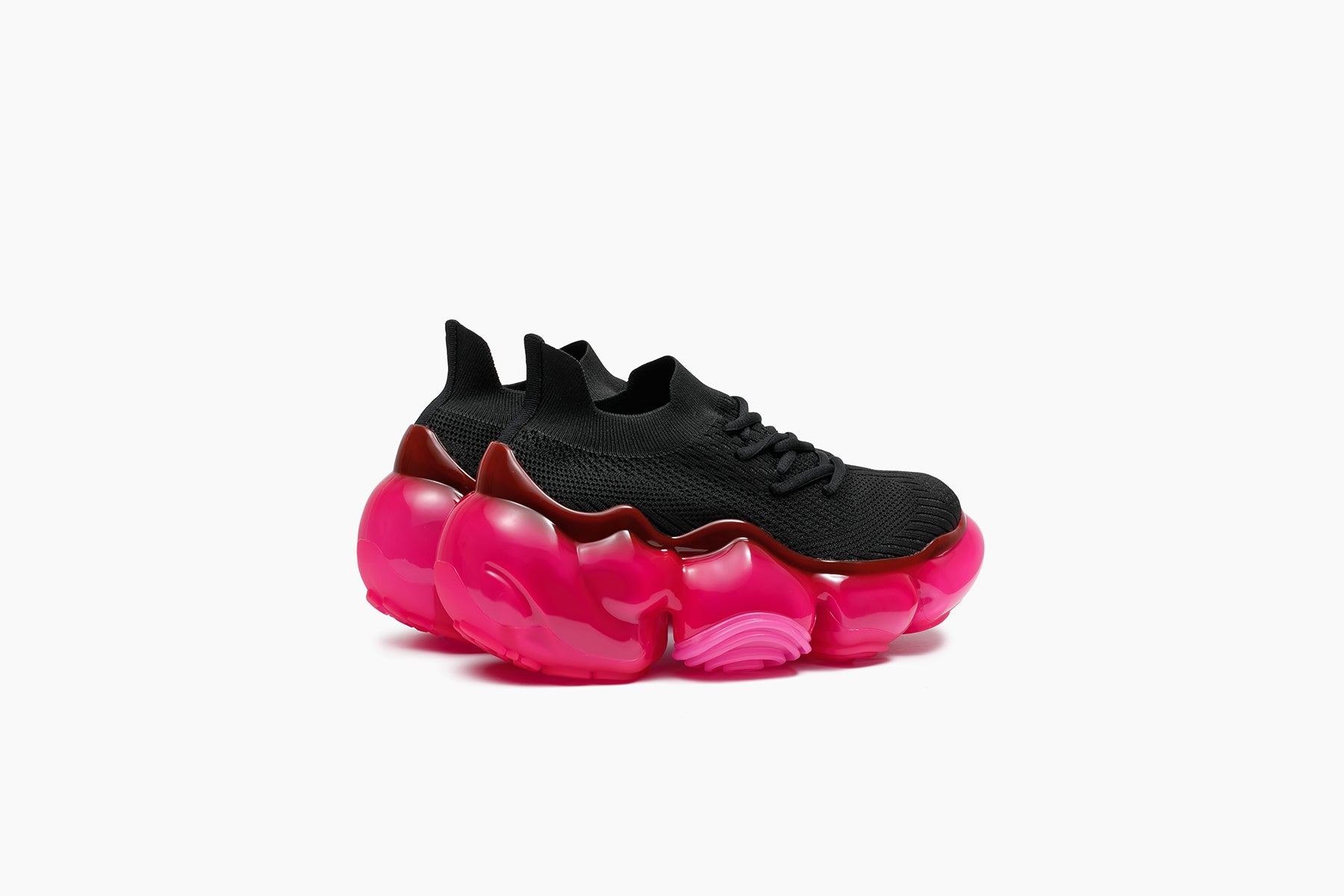 grounds MOOPIE BLACK / HOT PINK