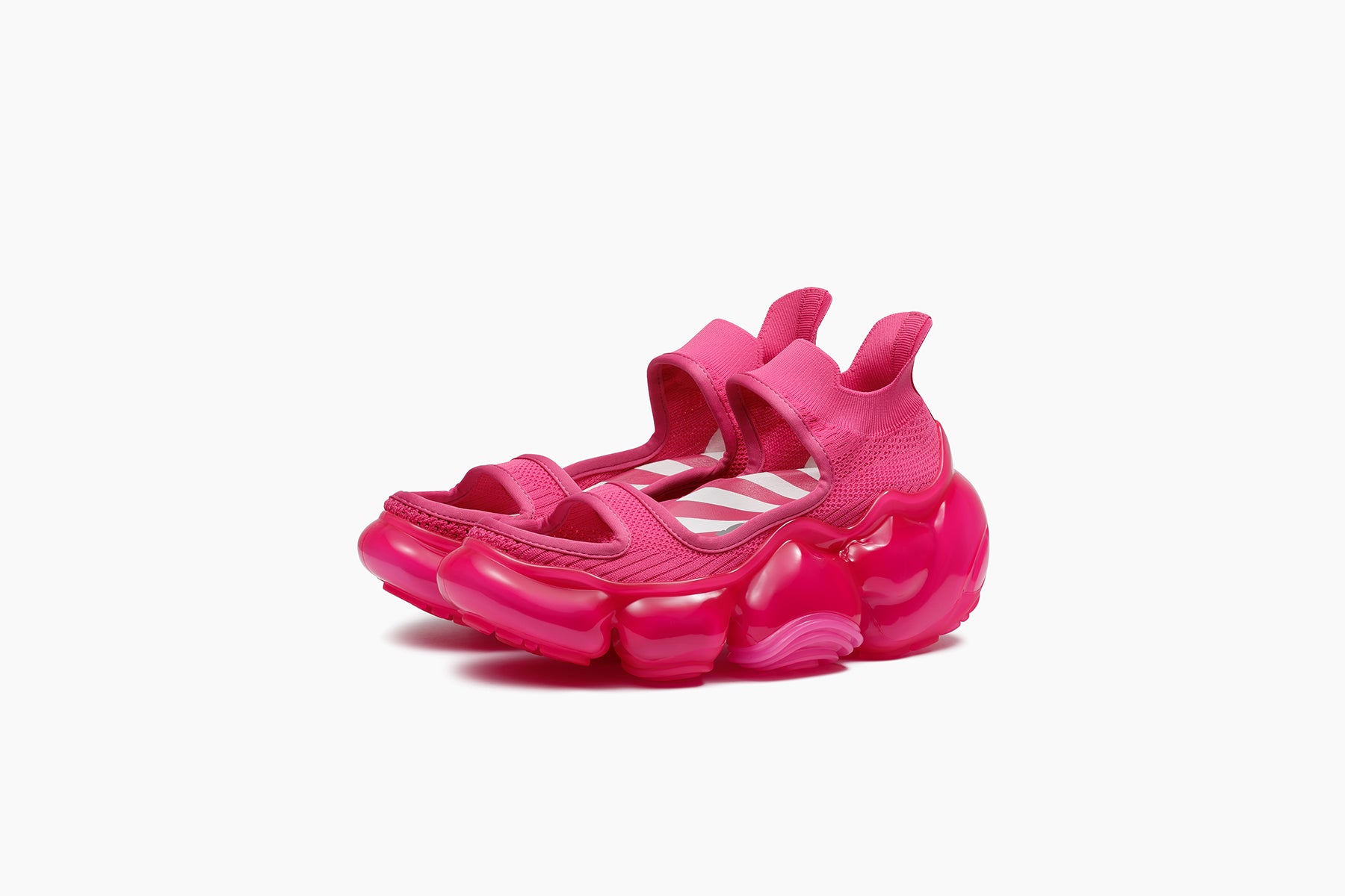 靴 grounds MOOPIE ASI SANDAL MOOPIE AS1 SANDAL - HOT PINK / HOT PINK (ムーピー エーエスワン