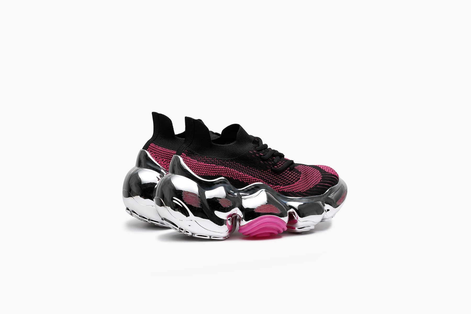 MOOPIE CHROME SCRATCH 24cm ※2/18迄 MOOPIE CHROME SCRATCH - BLACK PINK / CHROME (ムーピー クローム