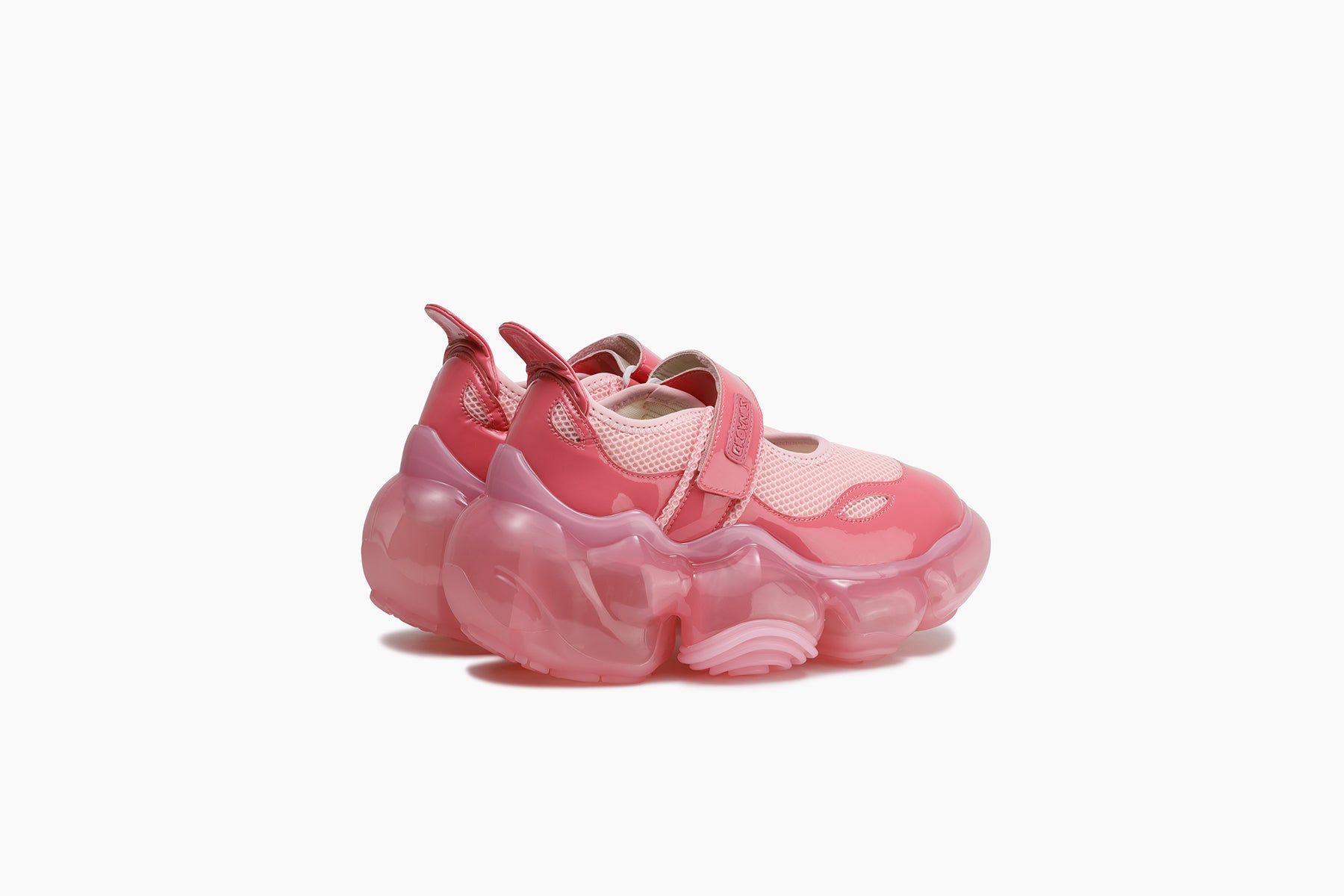 MOOPIE MARY JANE - PINK ENAMEL / STRAWBERRY (ムーピー メリー