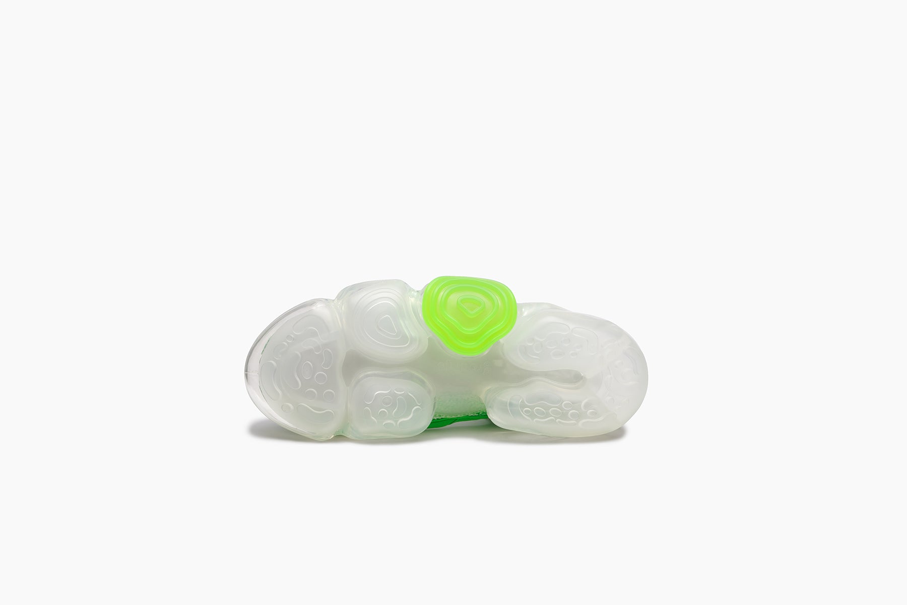 MOOPIE AS1 SANDAL - WHITE NEON GREEN / CLEAR (ムーピー エー