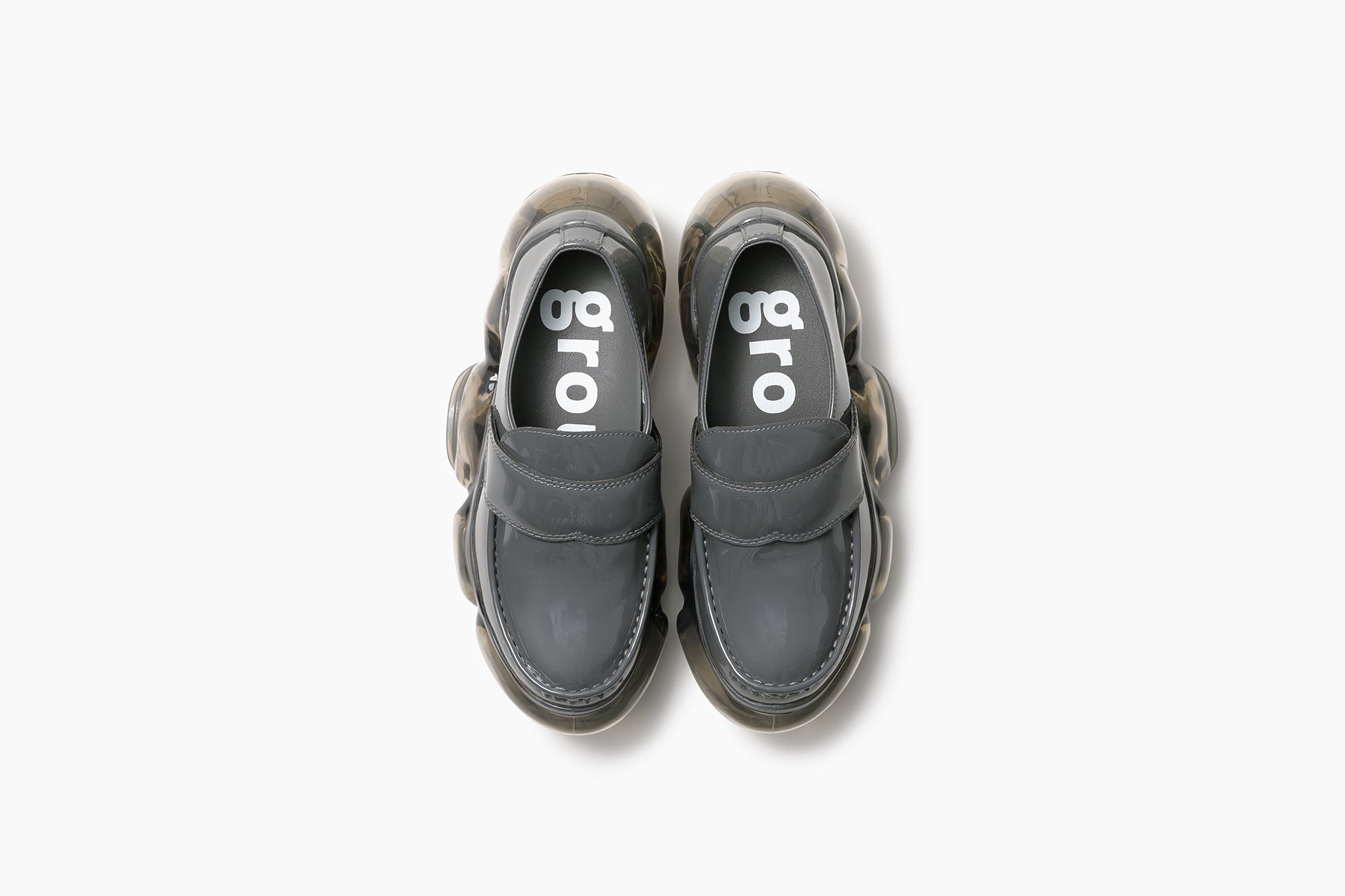 MOOPIE LOAFER - DARK GRAY / DARK GRAY (ムーピーローファー