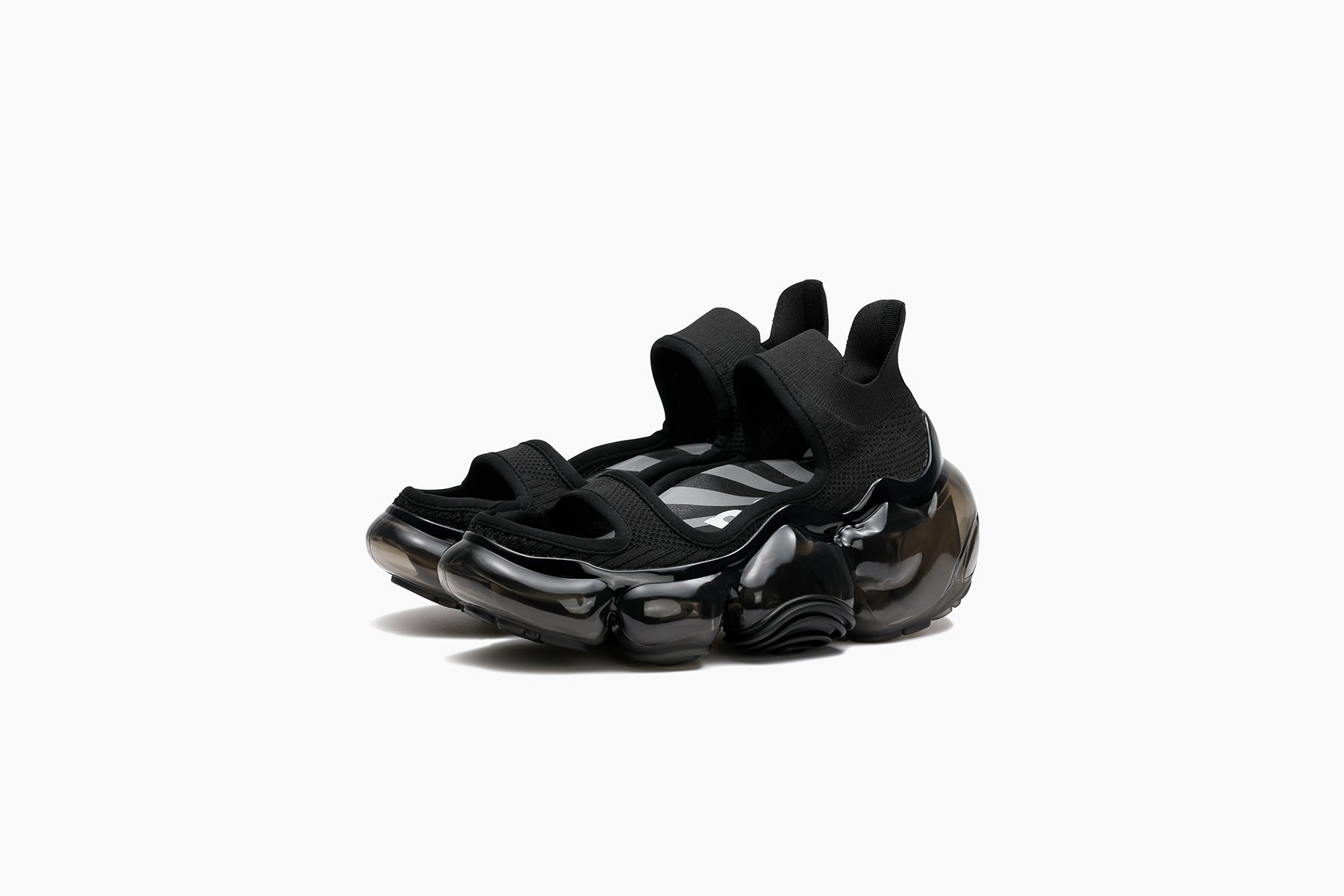 MOOPIE AS1 SANDAL - BLACK / BLACK (ムーピー エーエスワン サンダル
