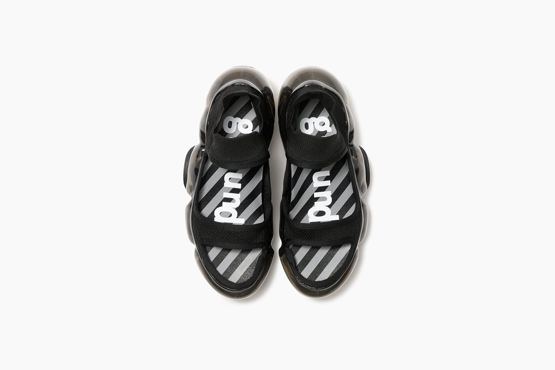 MOOPIE AS1 SANDAL - BLACK / BLACK (ムーピー エーエスワン サンダル