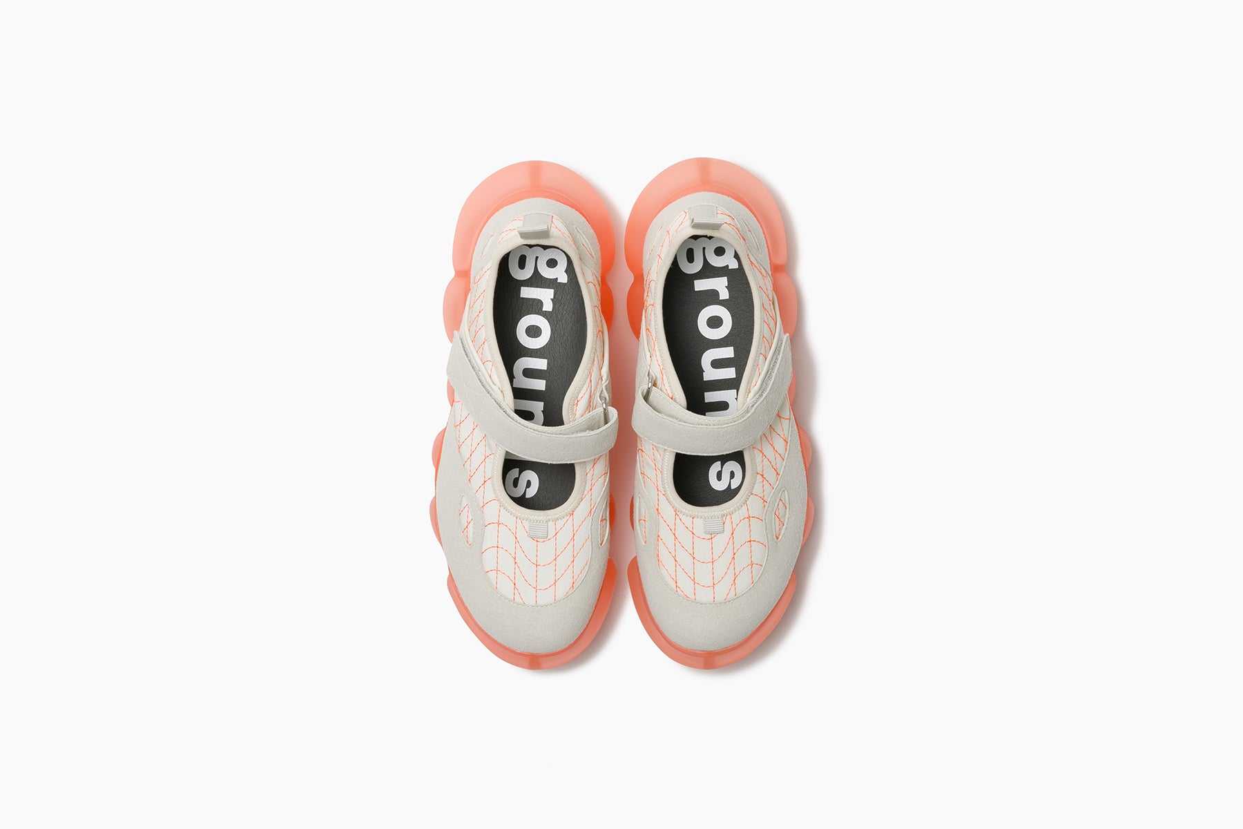 JEWELRY MARY JANE - ORANGE STITCH / ORANGE MATTE (ジュエリーメリー