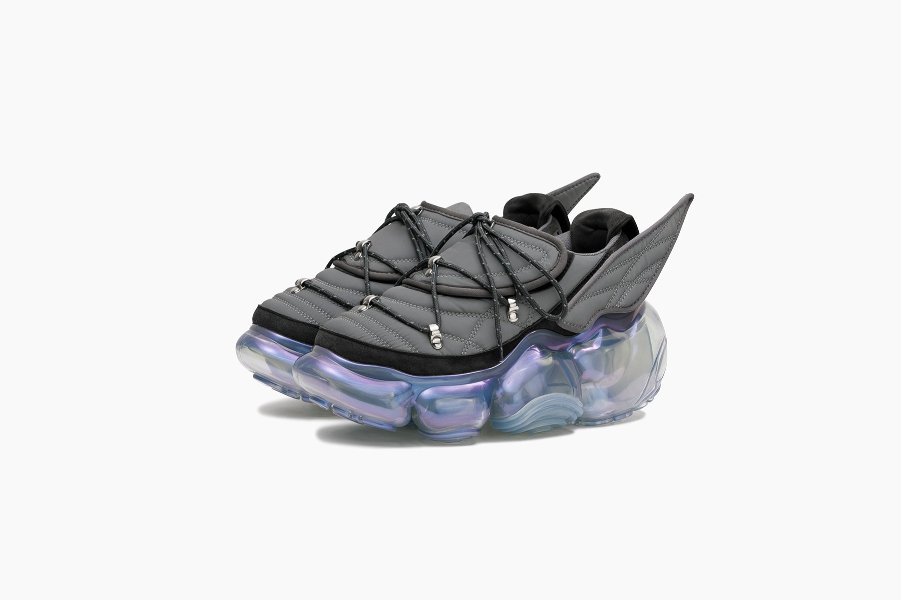 grounds MOOPIE x MON7A GRAY REFLECTOR / ICE GRAY AURORA