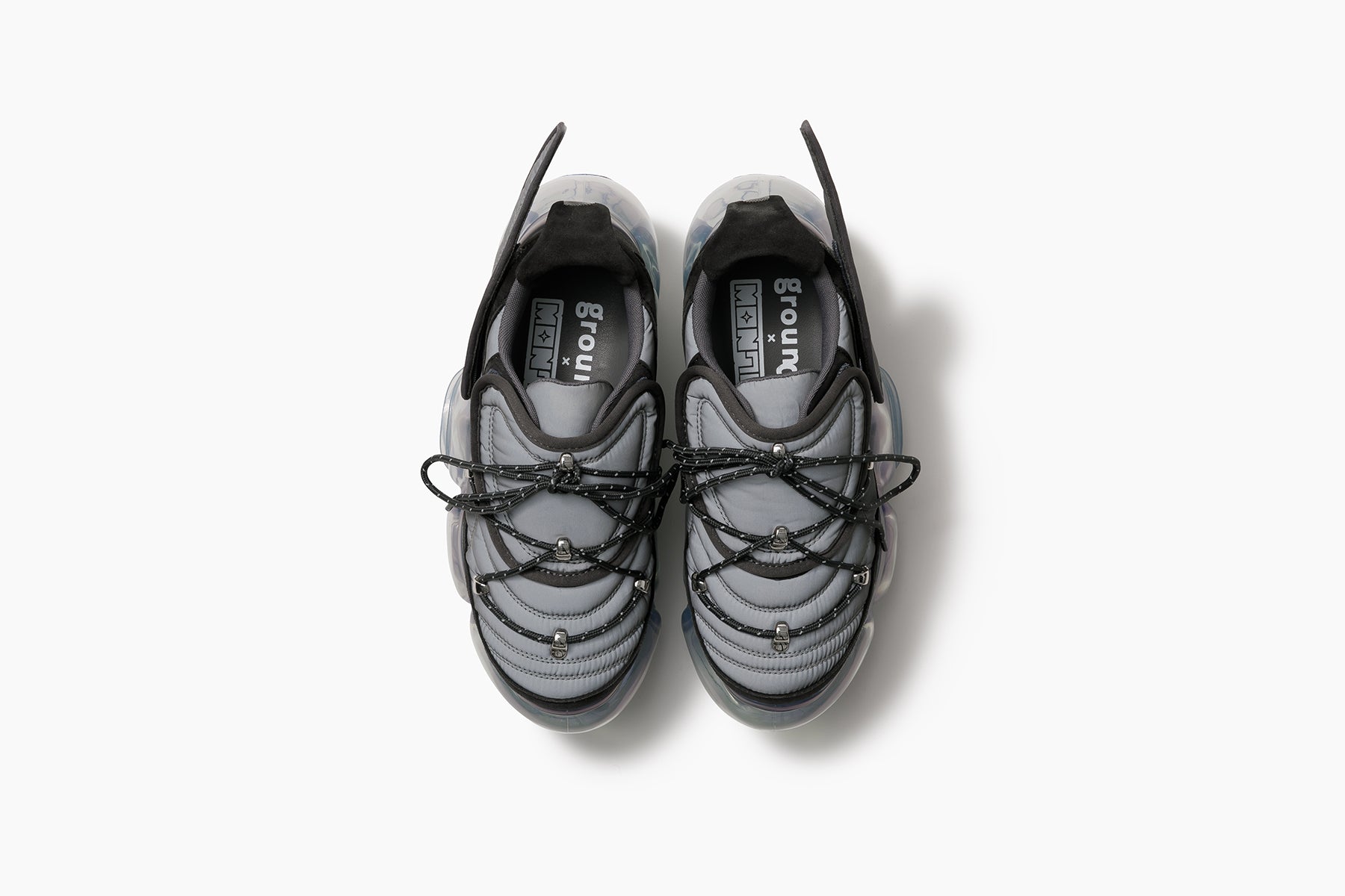 grounds MOOPIE x MON7A GRAY REFLECTOR / ICE GRAY AURORA