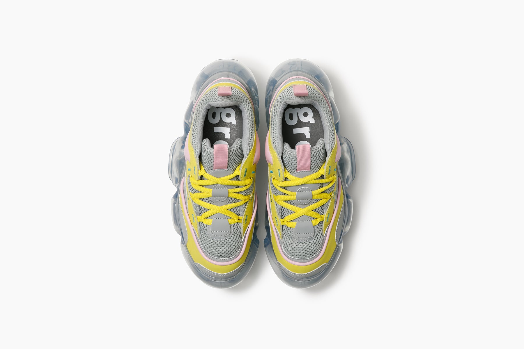 MOOPIE JAWS - YELLOW GRAY / ICE GRAY (ムーピー ジョーズ イエロー