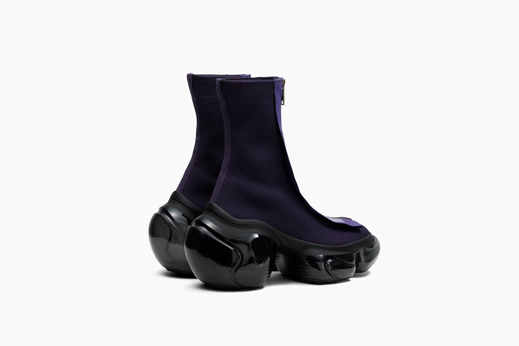 grounds LOOPIE CHAKO PRINT PURPLE / BLACK