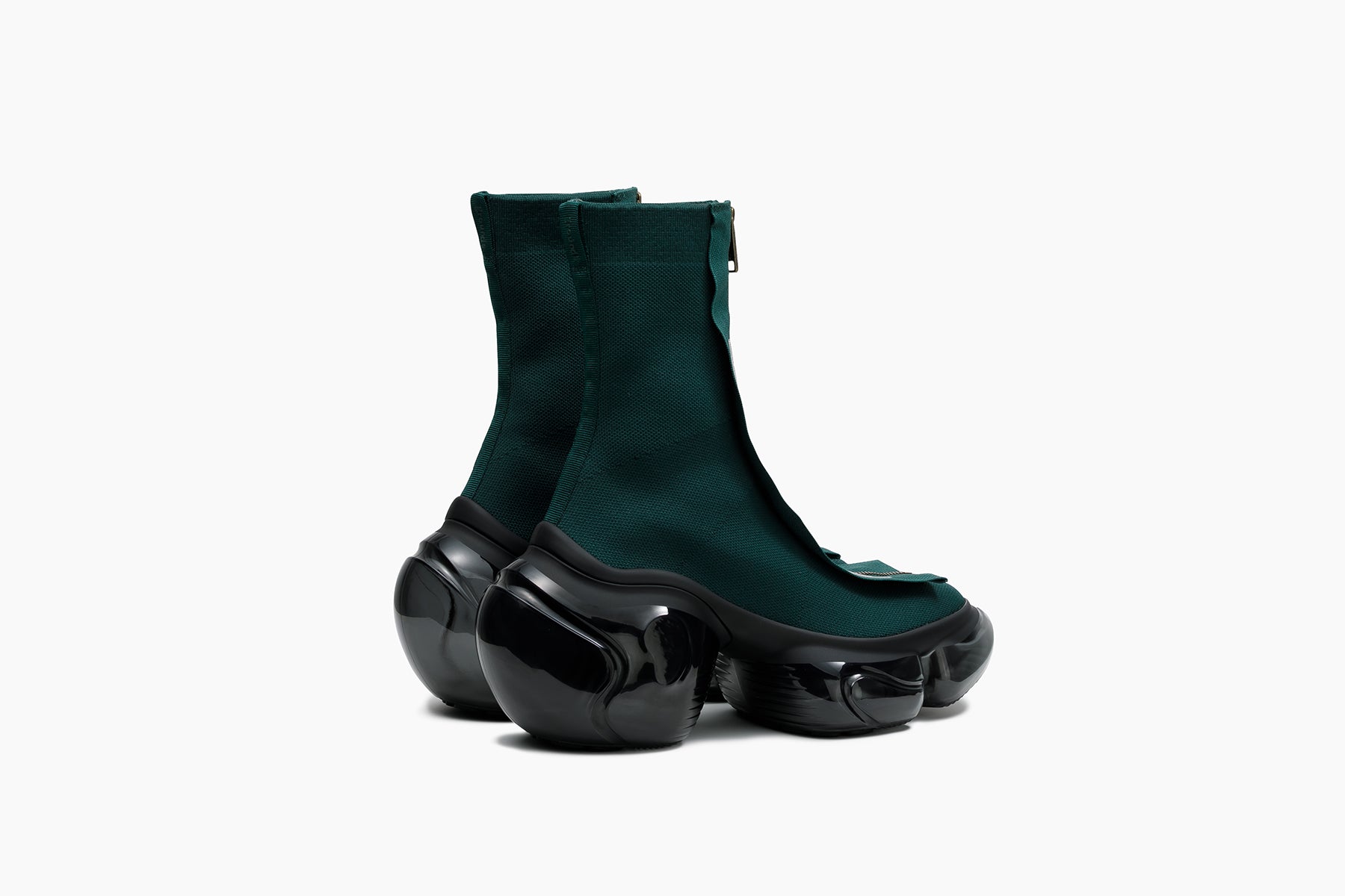 grounds LOOPIE CHAKO PRINT DARK GREEN / BLACK