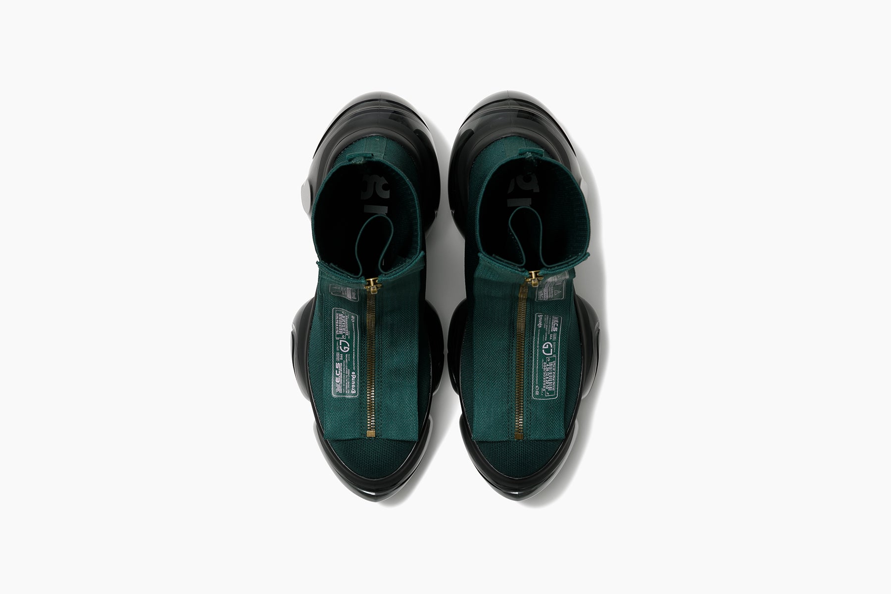grounds LOOPIE CHAKO PRINT DARK GREEN / BLACK