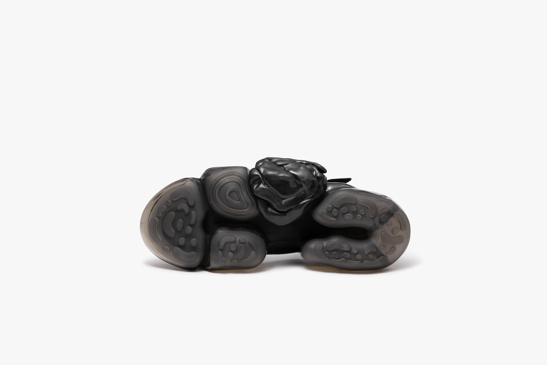 grounds MOOPIE LEATHER SANDAL BLACK / BLACK