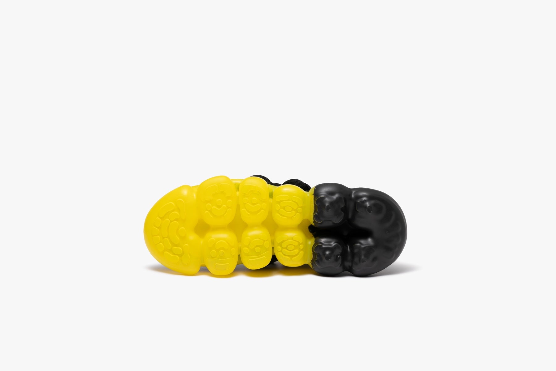 grounds JEWELRY x BERNHARD WILLHELM 07|5 knobs rubberdip trainer / YELLOW BLACK