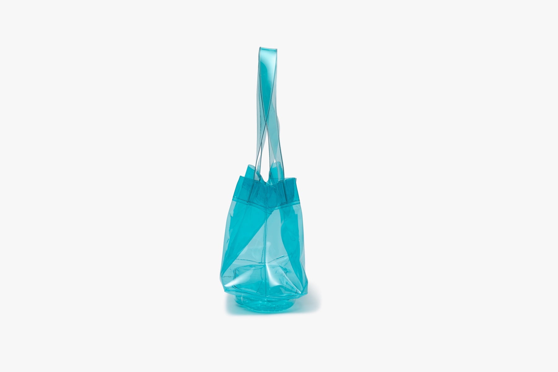 grounds CLEAR TOTE BAG BLUE