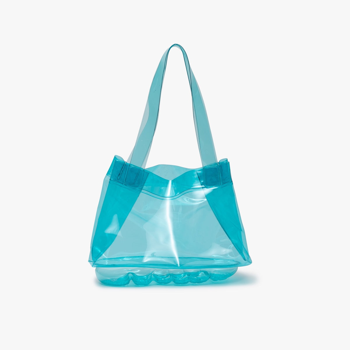 CLEAR TOTE BAG - BLUE (クリア トートバッグ - ブルー )｜grounds公式通販