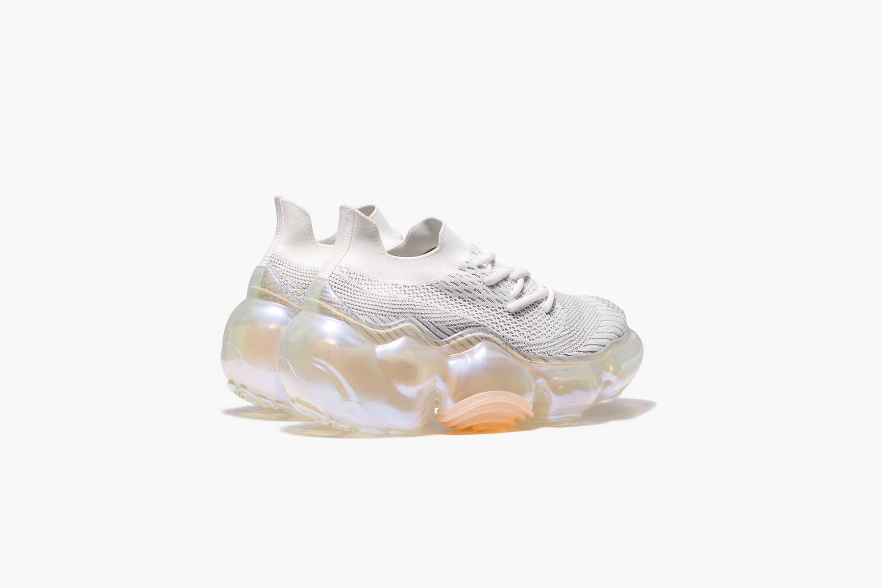 MOOPIE AURORA - WHITE GRAY / CLEAR(ムーピー オーロラ MOOPIE AURORA - WHITE GRAY / CLEAR(ムーピー オーロラ