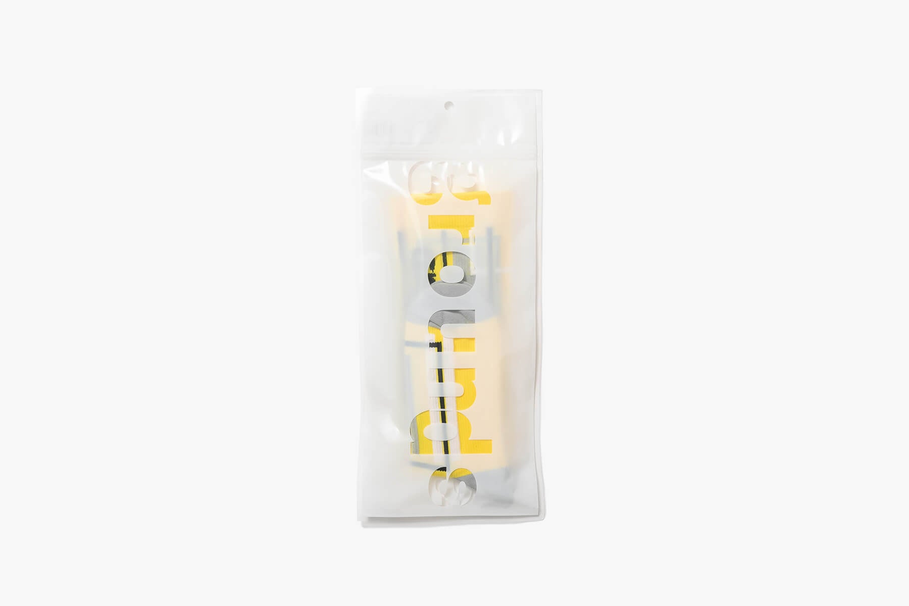 grounds HIGH CUT SOCKS - YELLOW