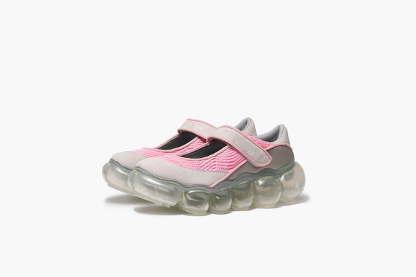 grounds JEWELRY COCOON - GRAY / MESH PINK / CLEAR